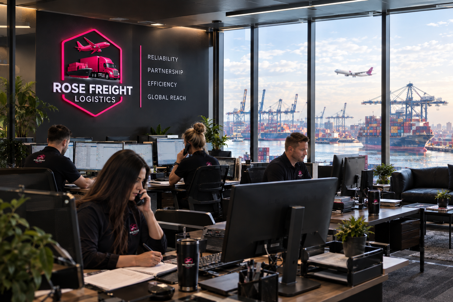 Rose Freight Logistics team
